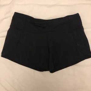 Black Lululemon Shorts